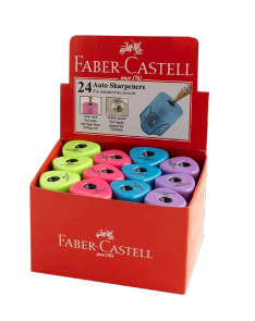 تراش اتوماتیک تک سوراخ پاستلی گریپ کد (183402) | FABER-CASTELL بوک کلاب ایران 1