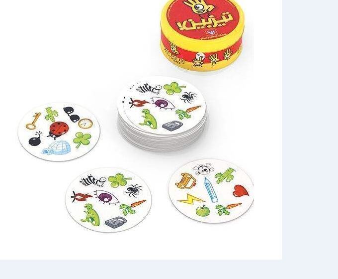 بازی تیزبین (SPOT IT) | مدل بازی تا بوک کلاب ایران1