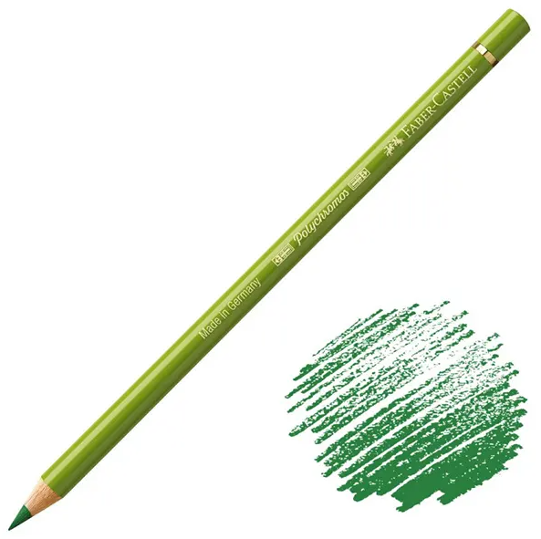 مداد رنگی فابر کاستل پلی کروم کد 168 (earth green yellowish) | Polychromos بوک کلاب ایران 1