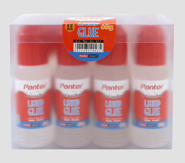  چسب مایع شفاف 60 گرمی دیسپلی 12 عددی بوک کلاب ایران 