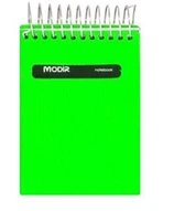 دفتر یادداشت 160 برگ 1/16 طلقی (فنر بالا) | MODIR بوک کلاب ایران 1