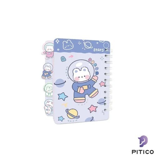  دفترچه یادداشت دیوایدر دار پیتیکو سری فضانورد بوک کلاب ایران شیراز 3 