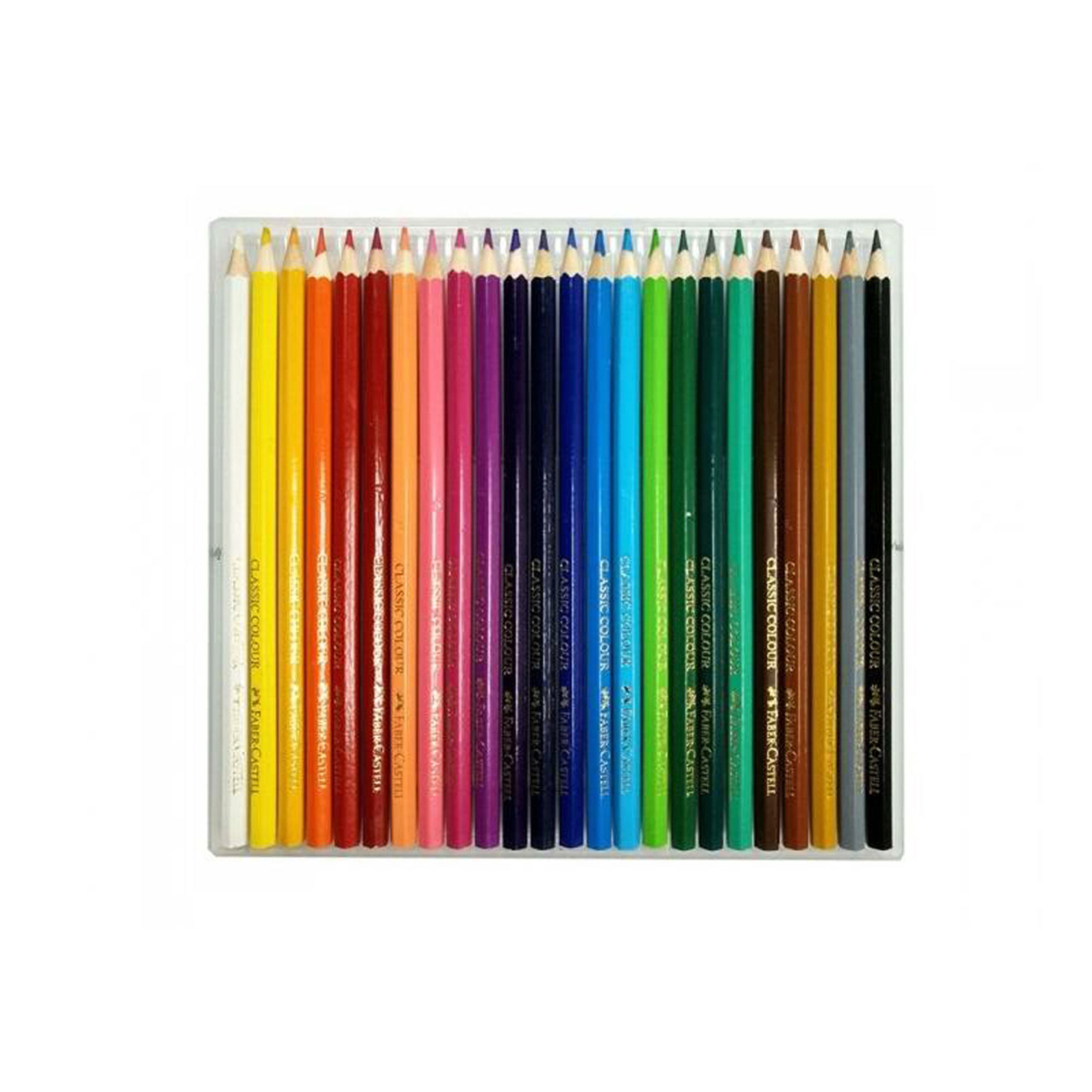  مداد رنگی ۲۴ رنگ جعبه مقوایی فابر کاستل بوک کلاب ایران1 