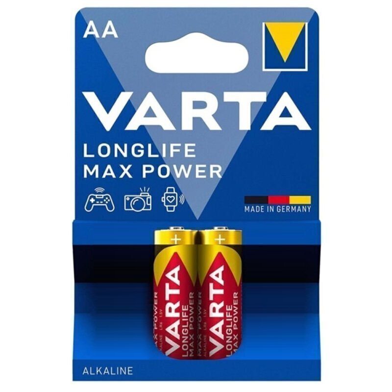  باتری قلمی وارتا مدل LONGLIFE Max Power بسته دو عددی بوک کلاب شیراز 