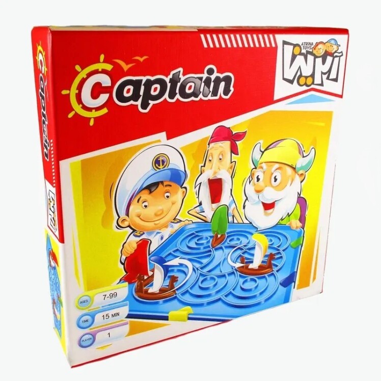  بازی فکری کاپیتان Captain | مدل آترینا بوک کلاب ایران