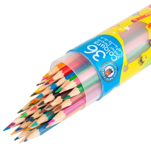 مداد رنگی 36 رنگ استوانه ای آریا بوک کلاب ایران 2