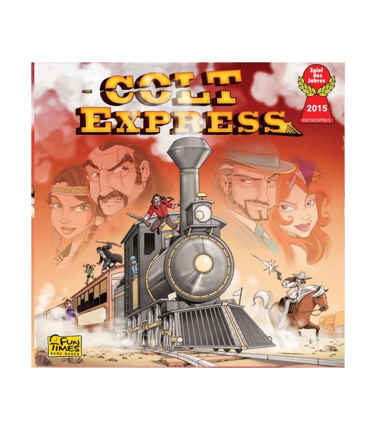 بازی ایرانی کلت اکسپرس Colt Express | مدل فان تایمز بوک کلاب ایران