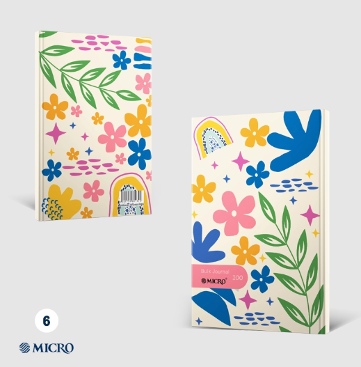  دفترچه ته دوخت اروپایی میکرو کد J3 - سایز (20*14) | MICRO بوک کلاب ایران 6 