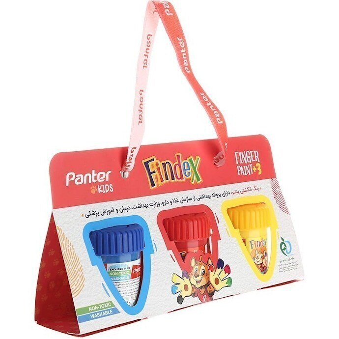 رنگ انگشتی پنتر Panter مدل Findex FP105-3 ست سه رنگ بوک کلاب ایران 