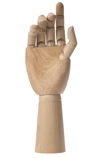  فیگور دست چوبی (24 سانت) | پارس آرتیست بوک کلاب ایران 1 