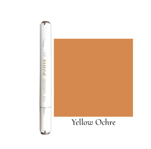  ماژیک دوسر برند الیزا کد 101 (Yellow ochre) | ELIZA بوک کلاب ایران 1 