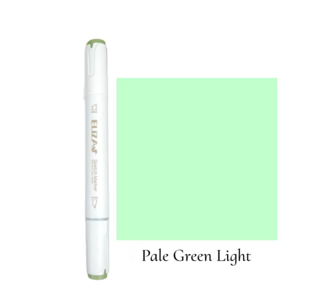  ماژیک دوسر برند الیزا کد 167 (Pale green light) | ELIZA بوک کلاب ایران 1 