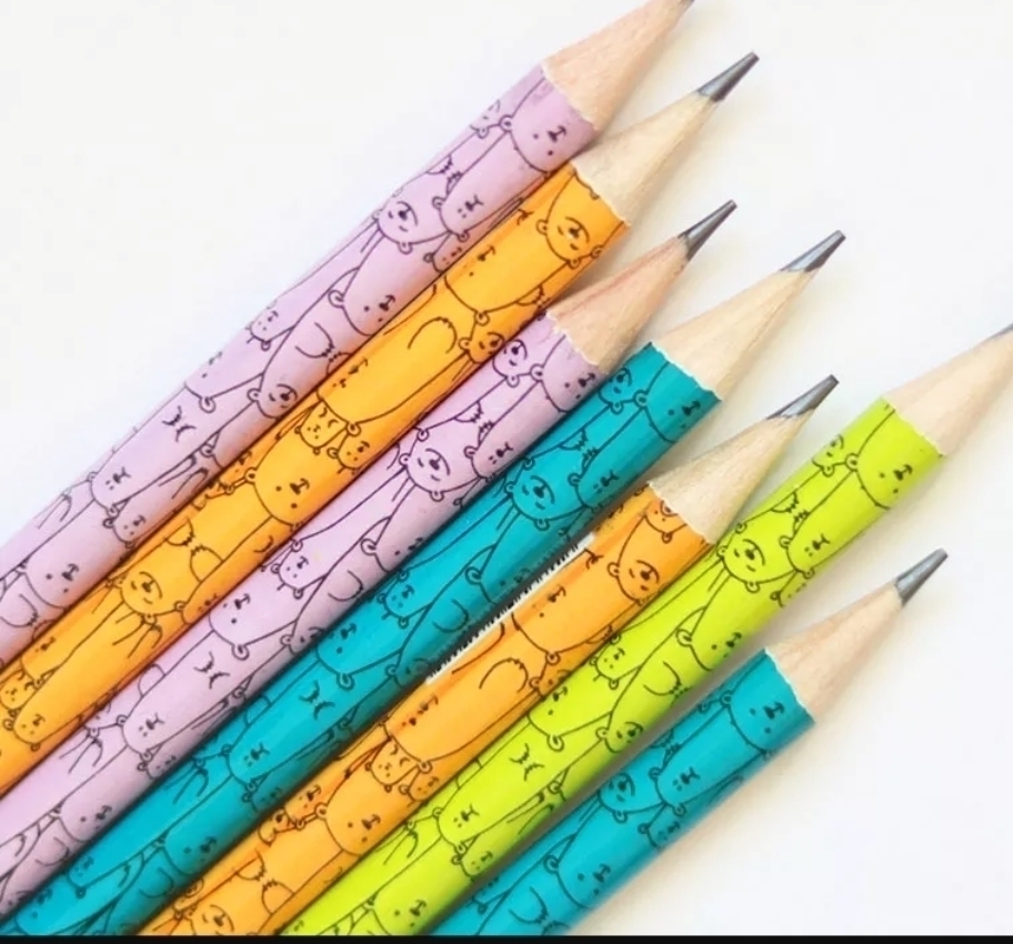 الیپون - مداد مشکی فانتزی گرد طرح BOBO بسته 12 عددی کد 1712 بوک کلاب ایران