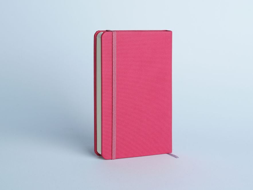  دفترچه یادداشت 96 برگ خط دار مدل مانا آراد | طرح سرخابی 1 بوک کلاب ایران 1 