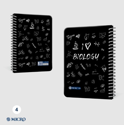  دفترچه سیمی علوم A6 میکرو کد J61 - سایز (15*11) | MICRO بوک کلاب ایران 4 