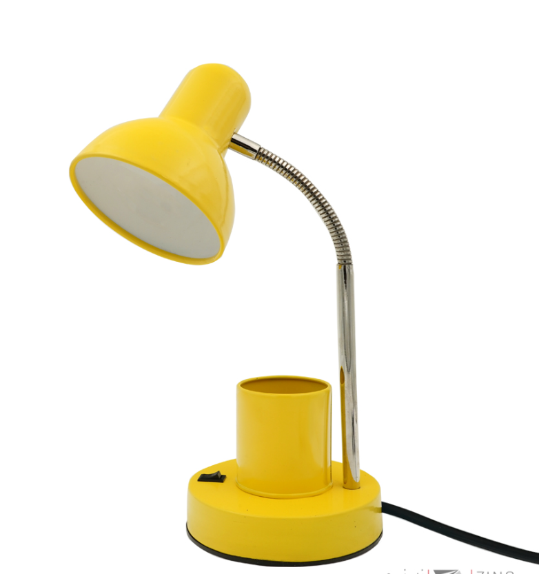  چراغ مطالعه فلزی با جا قلمی پاستلی کرونا بوک کلاب ایران 4 