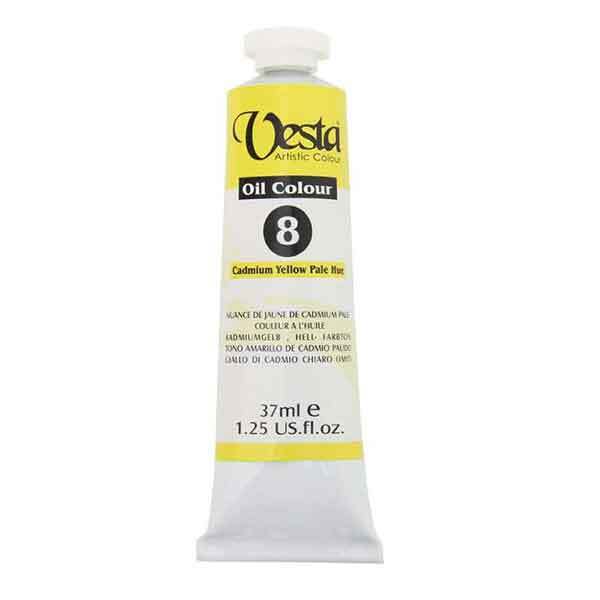 رنگ روغن وستا کد Cadmium Yellow Pale Hue) 8) بوک کلاب ایران 1