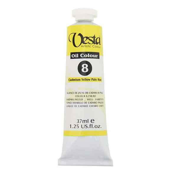  رنگ روغن وستا کد Cadmium Yellow Pale Hue) 8) بوک کلاب ایران 1 