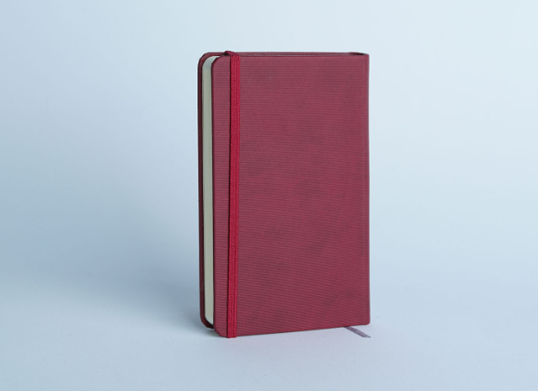  دفترچه یادداشت 96 برگ خط دار مدل مانا آراد | طرح زرشکی 1 بوک کلاب ایران 1 