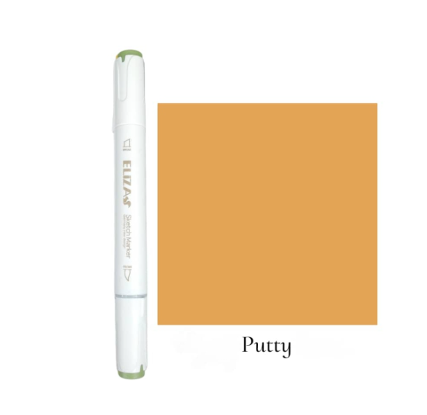  ماژیک دوسر برند الیزا کد 169 (Putty) | ELIZA بوک کلاب ایران 1 