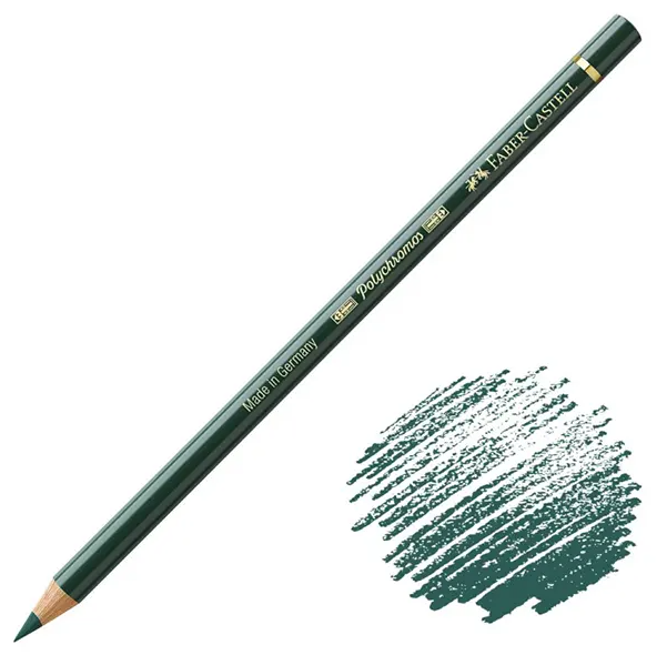 مداد رنگی فابر کاستل پلی کروم کد 278 (chrome oxide green) | Polychromos بوک کلاب ایران 1
