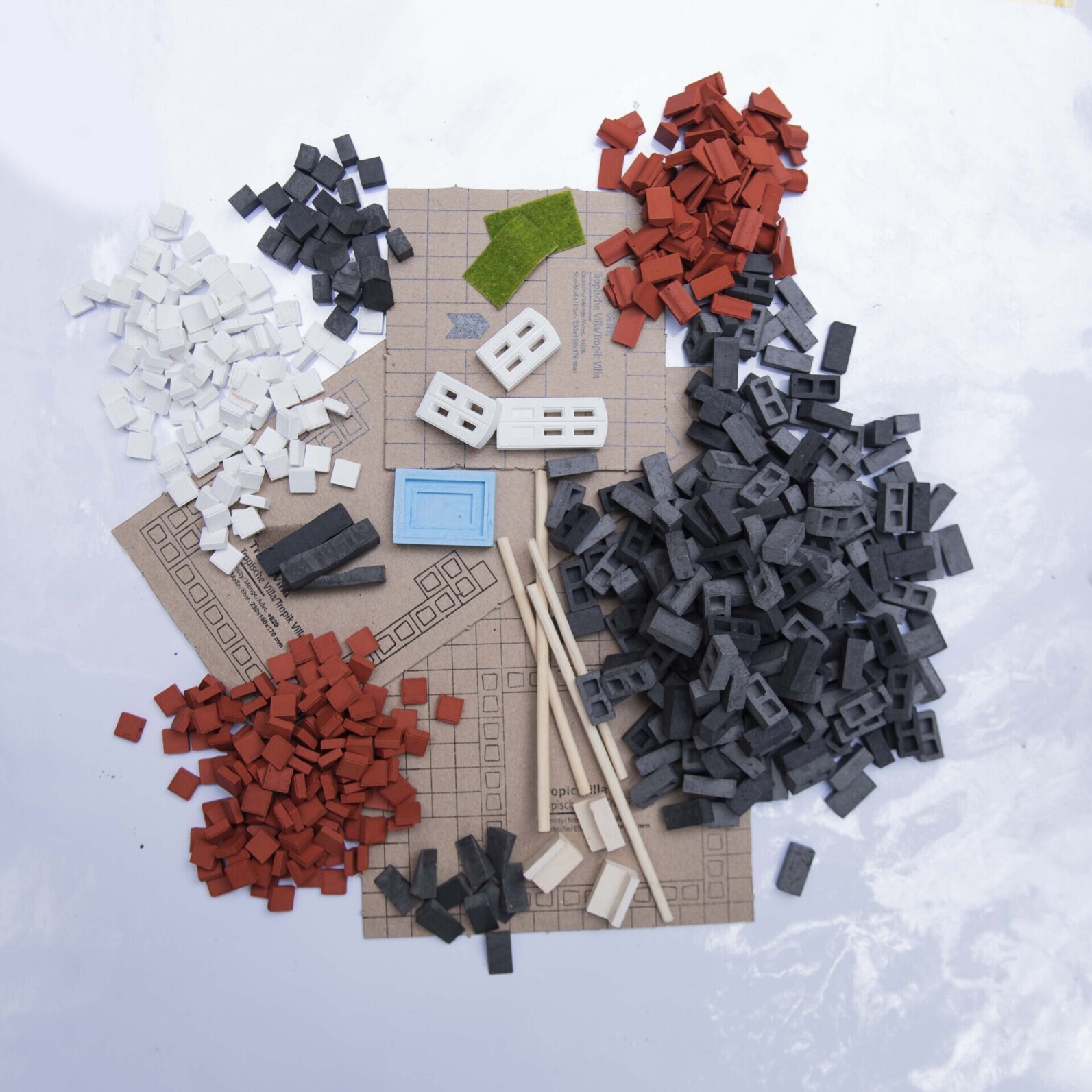  کیت ساختنی Eshel مدل ویلای تابستانی 1:50 بوک کلاب ایران3 