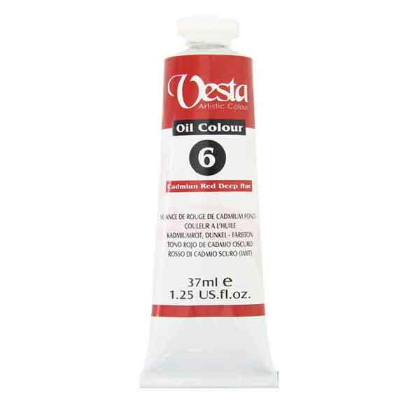 رنگ روغن وستا کد Cadmium Red Deep Hue) 6) بوک کلاب ایران 1