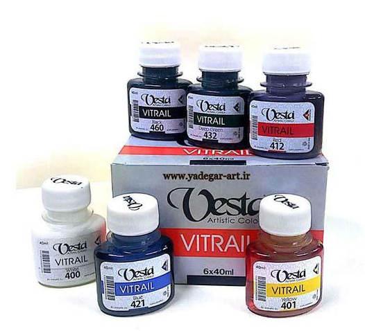 رنگ ویترای وستا 6 تایی | Vesta بوک کلاب ایران 1