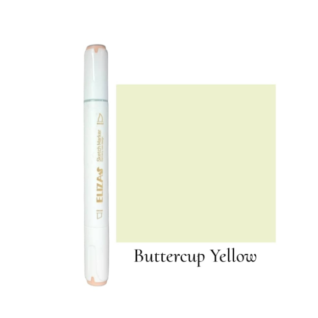 ماژیک دوسر برند الیزا کد 141 (Buttercup yellow) | ELIZA بوک کلاب ایران 1