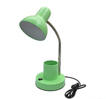  چراغ مطالعه فلزی با جا قلمی پاستلی کرونا بوک کلاب ایران 2 