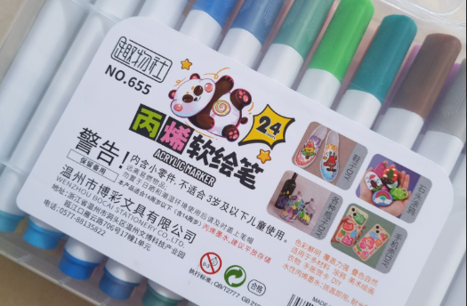  ماژیک براش اکریلیک 24 رنگ پاندا | ACRYLIC MARKER بوک کلاب ایران 4 