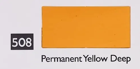  رنگ گواش وستا کد 508 (PermanentYellow) حجم 30 میل | vesta بوک کلاب ایران 2 