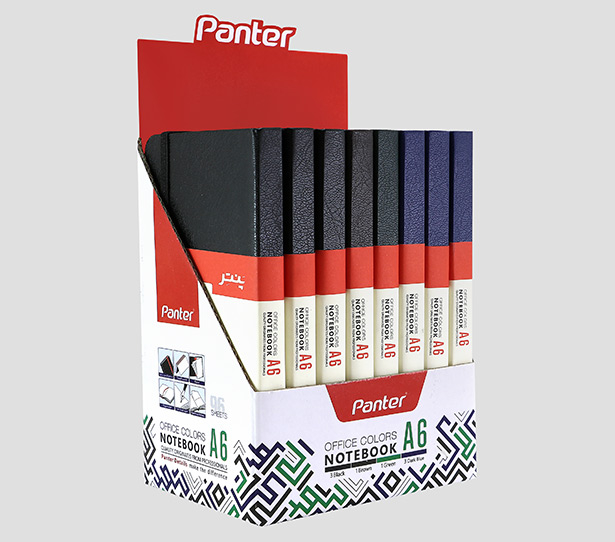  دفتر پنتر A6 مدل NB 1722 - NB 1721 دیسپلی 8 عددی بوک کلاب ایران 3 