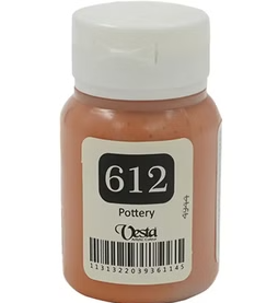  رنگ پارچه وستا کد کد 612 ( Pottery ) حجم 60 میل بوک کلاب ایران 1