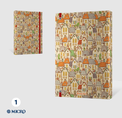  کلاسور کش دار کرافت میکرو کد F16 - سایز (34*24) | MICRO بوک کلاب ایران 1 