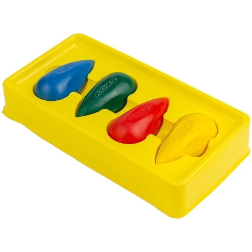  مداد شمعی مدل دوکی 4 رنگ آریا بوک کلاب ایران 