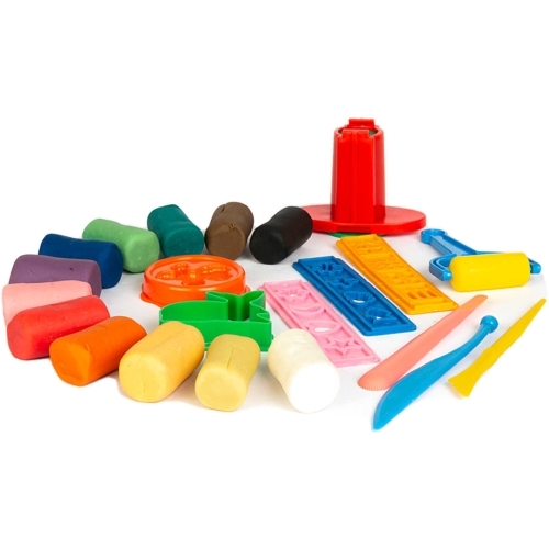  خمیر بازی سطلی ۱۲ رنگ آریا بوک کلاب ایران 