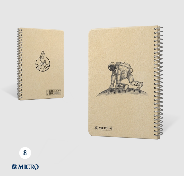  دفتر نقطه ای کرافت میکرو سیمی سایز (21*14) | MICRO بوک کلاب ایران 8 