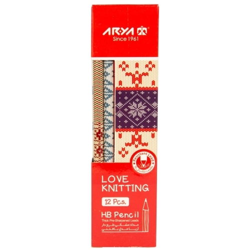 مداد مشکی آریا مدل بافت دار بوک کلاب ایران