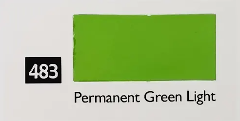  رنگ گواش وستا کد 483 (PermanentGreenLight) حجم 30 میل | vesta بوک کلاب ایران 2 