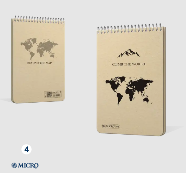  دفترچه کرافت میکرو سیمی سایز (21*14) | MICRO بوک کلاب ایران 4 