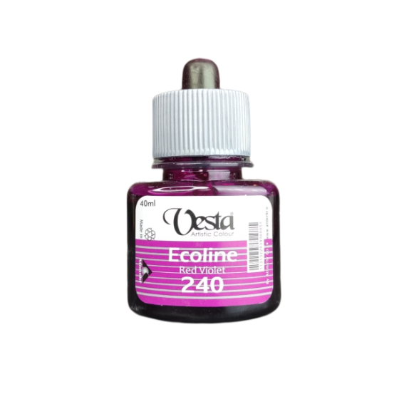  رنگ اکولین وستا کد 240 (Red Violet) حجم 40 میل بوک کلاب ایران 1 