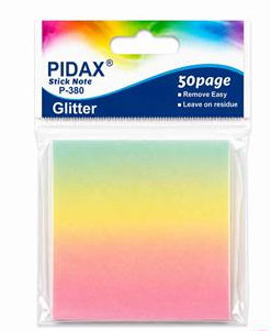  کاغذ یادداشت پیداکس 50 برگی اکلیلی کد (380) سایز 7.5*7.5 | PIDAX F بوک کلاب ایران 3 