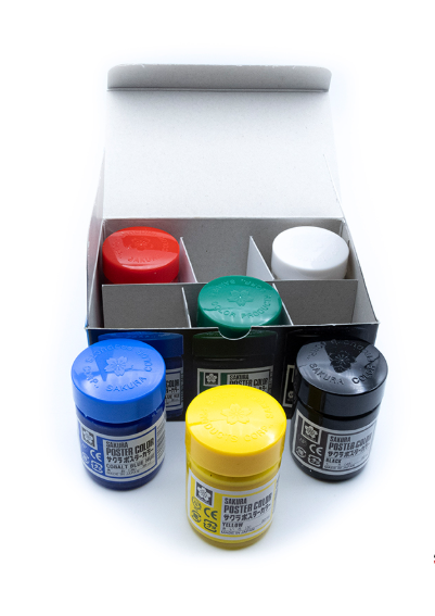  گواش 6 رنگ ساکورا | Sakura بوک کلاب ایران 2 