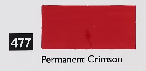  رنگ گواش وستا کد 477 (PermanentCrimson) حجم 30 میل | vesta بوک کلاب ایران 2 