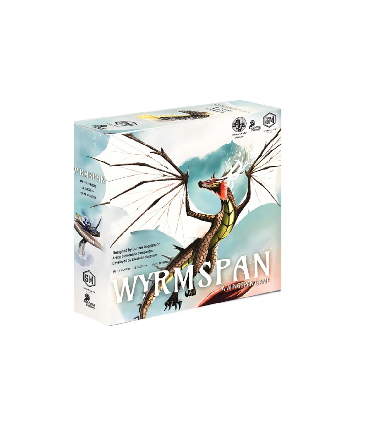  بازی ویرمسپن Wyrmspan | مدل هزارتو بوک کلاب ایران3 