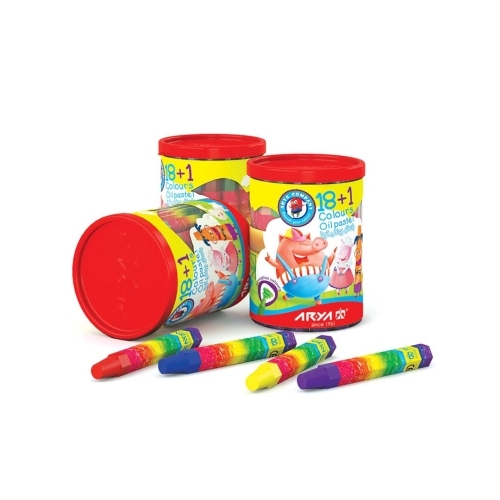  پاستل 1+18 رنگ آریا مدل لیوانی بوک کلاب ایران 