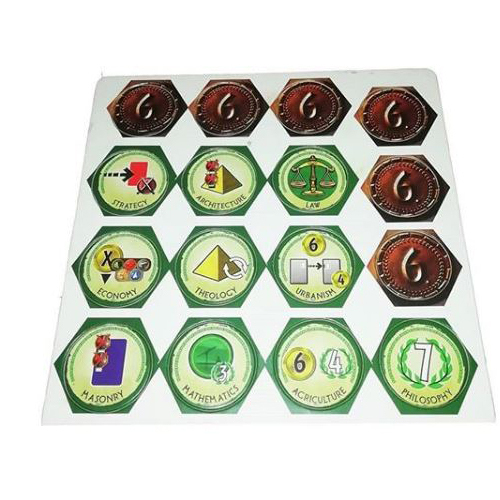  بازی عجایب هفتگانه: دوئل ( به همراه افزونه پنتئون) 7wonders Duel Pantheon | مدل دهکده بردگیم بوک کلاب شیراز 1 