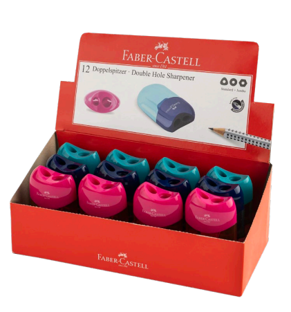تراش دو سوراخ بیضی رنگی فابرکاستل کد (183568) | FABER-CASTELL بوک کلاب ایران 1