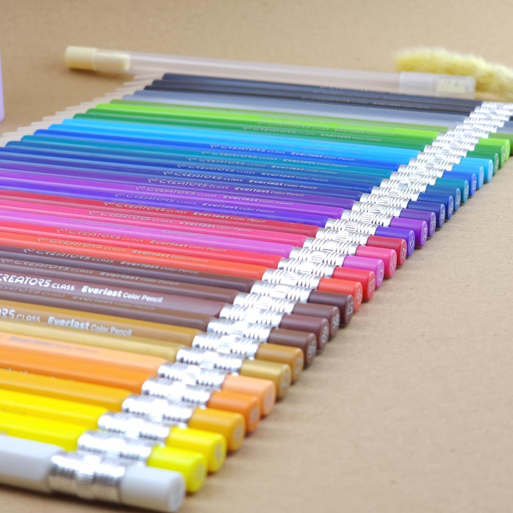 مداد رنگی 36 رنگ مدل اتودی - مکانیکال کریتورز کلاس (Everlast) بوک کلاب ایران1 